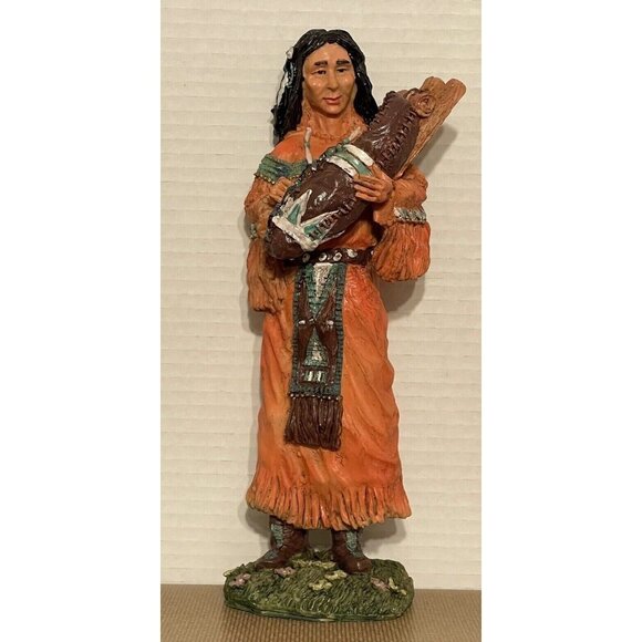 Old West Visions Set of 2 Limited Edition 11" Figurines Sculptures - Picture 7 of 11